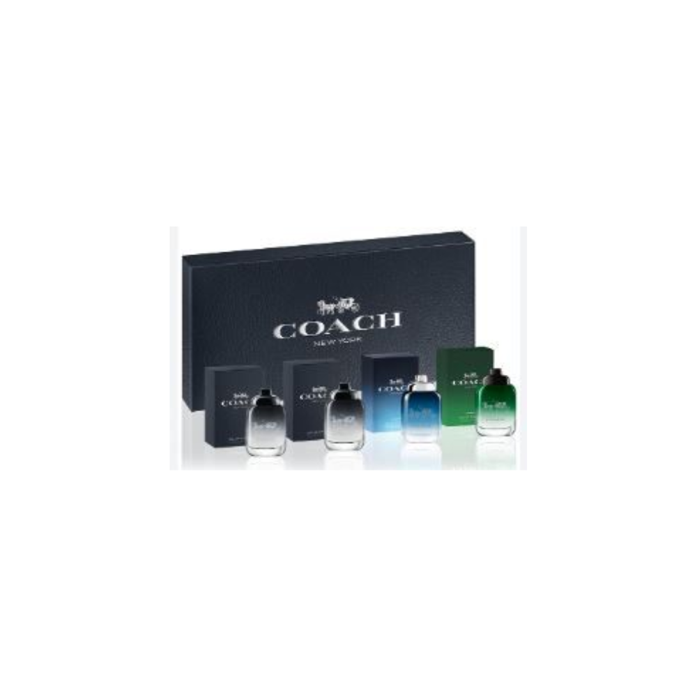 Coach Man Minis 4.5ML x 4piezas