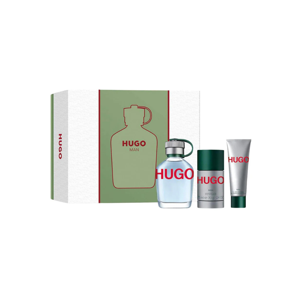 Set Hugo Boss HUGO GREEN 125ML EDT Para Hombre