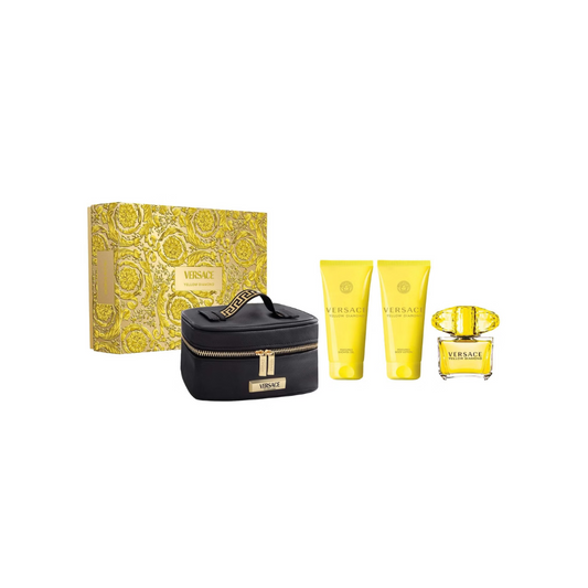 Versace Yellow Diamond Set EDP 90ML + Lotion + Shower Gel + Bag